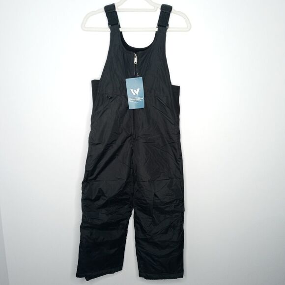 White Sierra Youth Toboggan Insulated Bib Youth Size Medium - Picture 2 of 10